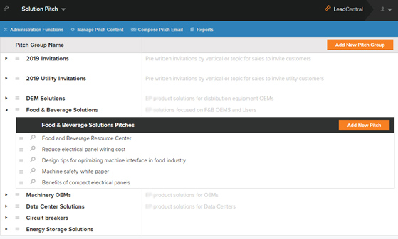 SolutionPitch Sales Enablement Tool